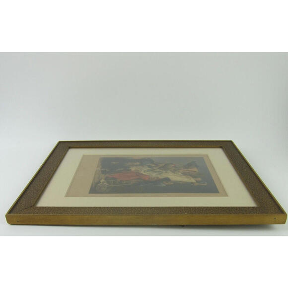 Antique Print Jesus Descent from the Cross Peter Paul Rubens Religious G. Baxter - Picture 10 of 12